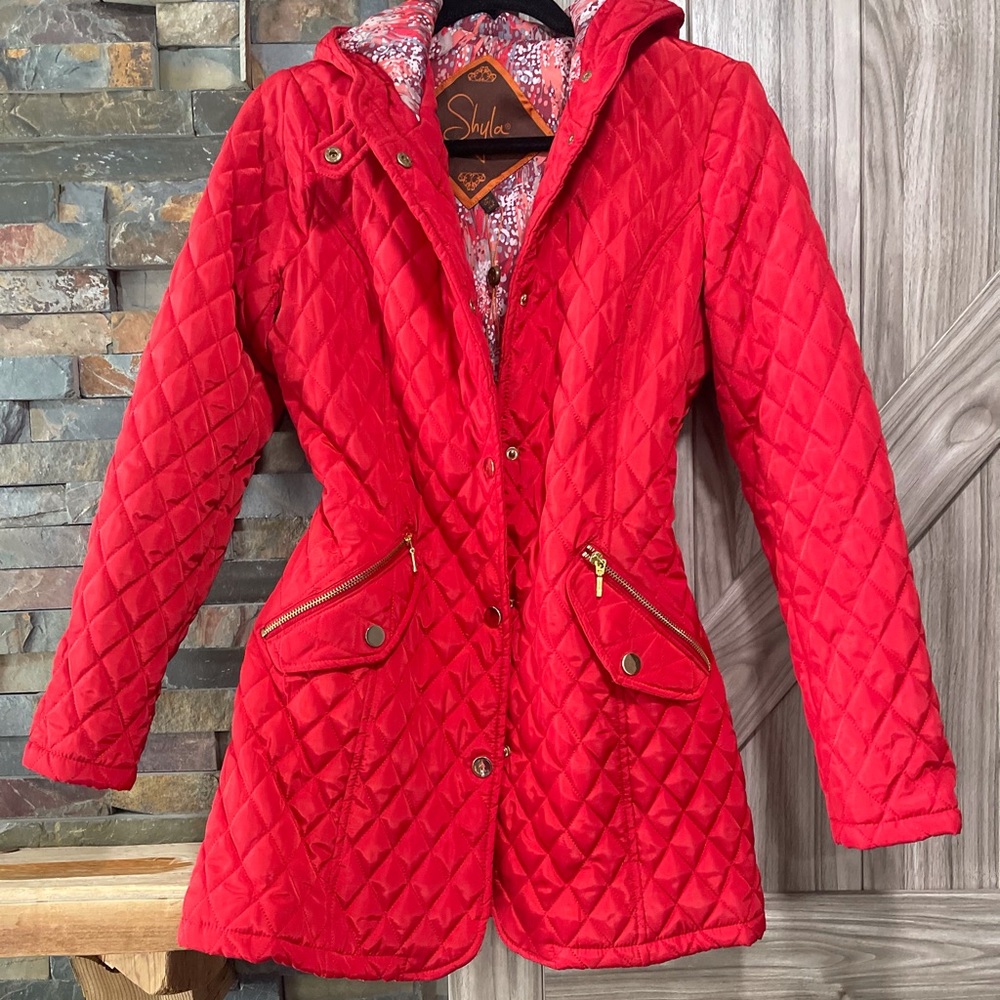 Red jacket